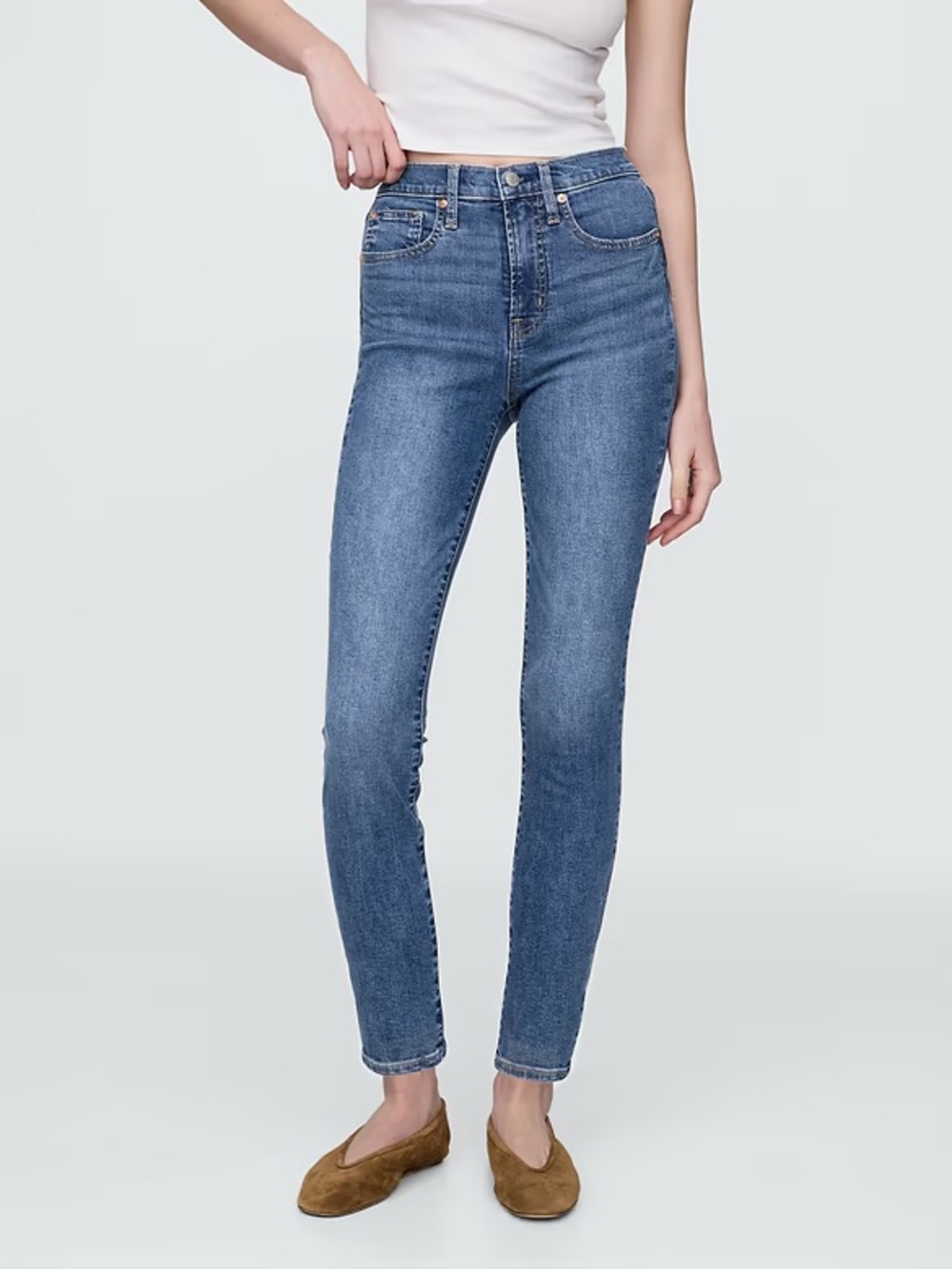 Gap 1969 High Rise True Skinny Jeans